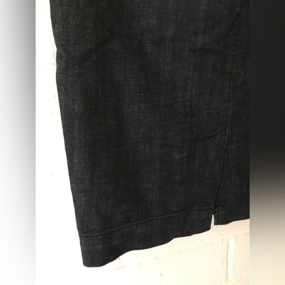 Dark Indigo Denim Pencil Skirt - Women - Picture 6 of 13